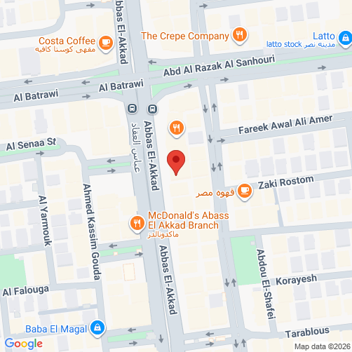 Map of  (مدينة نصر ,القاهرة)